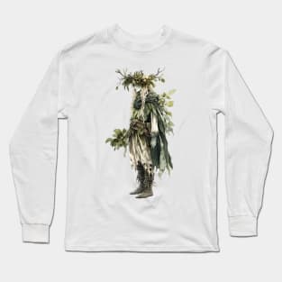 Earthy Cottagecore Dryad Long Sleeve T-Shirt